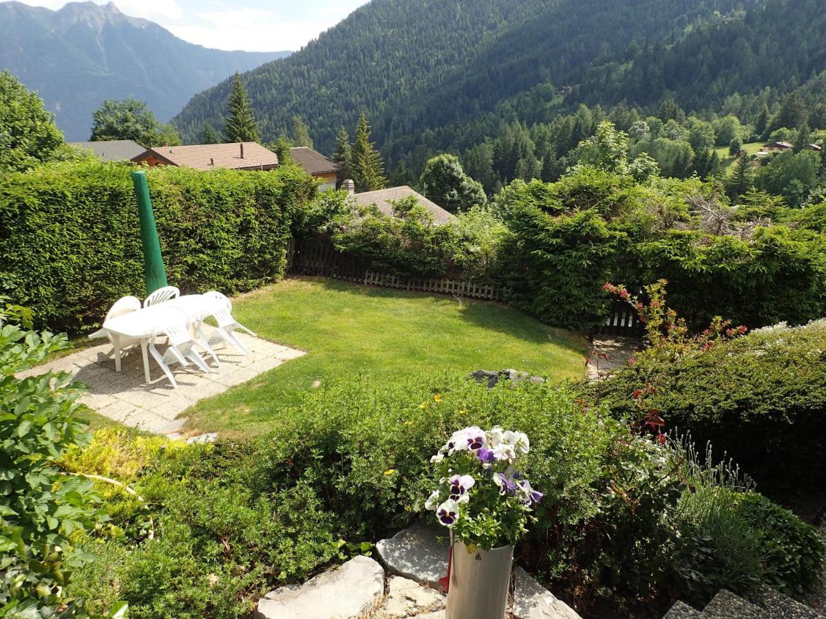 Chalet Le Muguet Villa Ovronnaz Exteriör bild