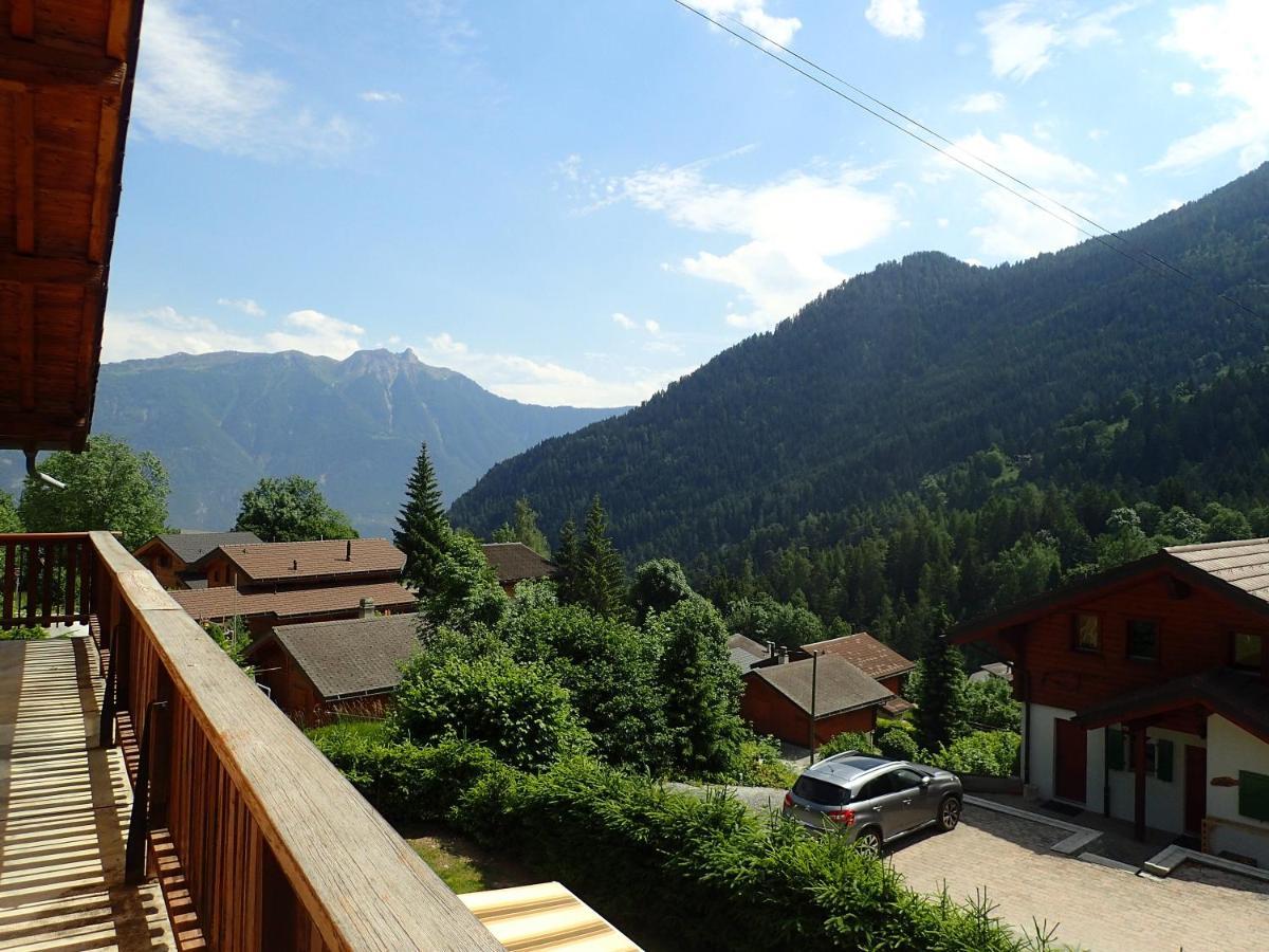 Chalet Le Muguet Villa Ovronnaz Exteriör bild