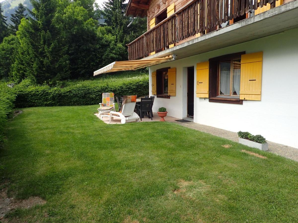 Chalet Le Muguet Villa Ovronnaz Exteriör bild